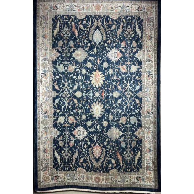 سجاد تركي مود H689CC سماوي مقاس 80*150