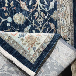 سجاد تركي مود H689CC سماوي مقاس 50*80