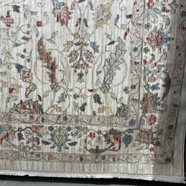 سجاد تركي مود H689CC كريم مقاس 100*300