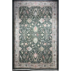 سجاد تركي مود H689CC اخضر مقاس 80*150