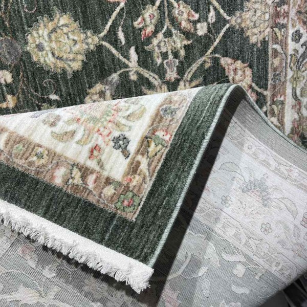 سجاد تركي مود H689CC اخضر مقاس 80*150