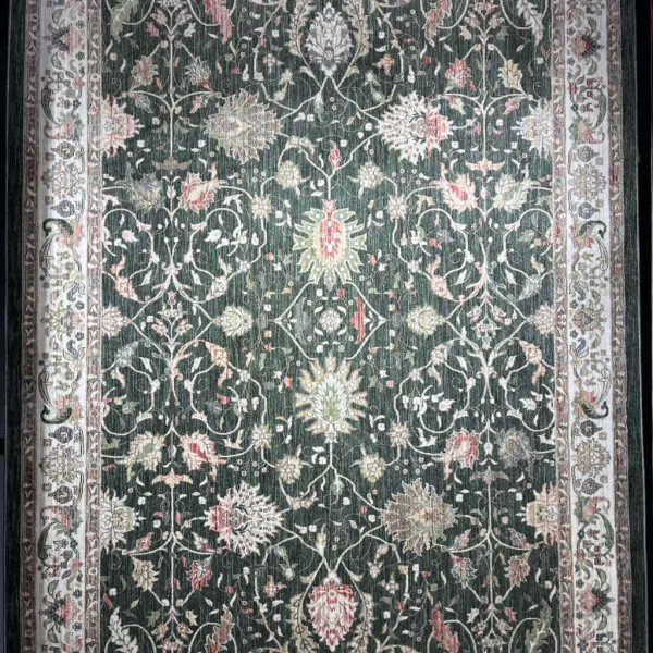 سجاد تركي مود H689CC اخضر مقاس 80*150