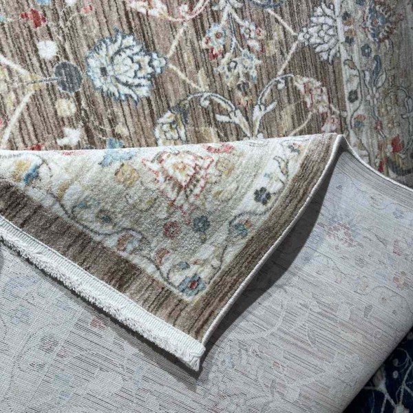سجاد تركي مود H689CC بني فاتح مقاس 100*300