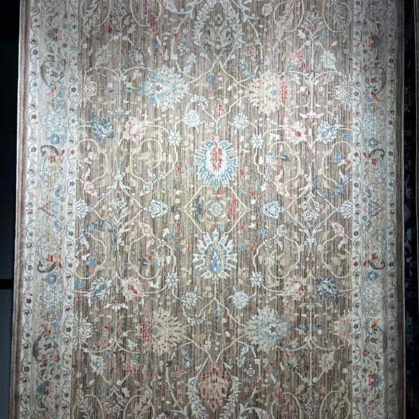 سجاد تركي مود H689CC بني فاتح مقاس 100*300