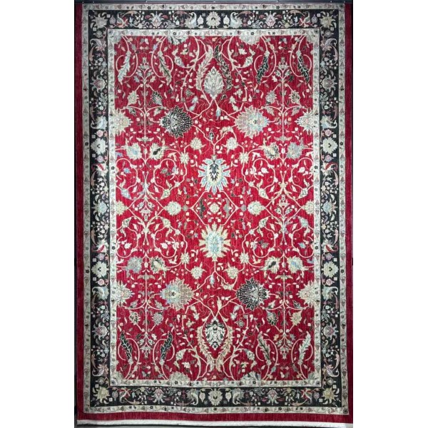 سجاد تركي مود H689CC احمر مقاس 80*150
