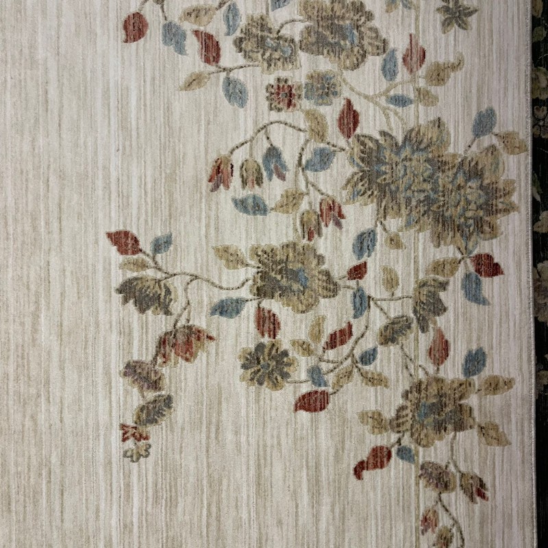 سجاد بوهيمي تركي مود J555AE كريم مقاس 100*200