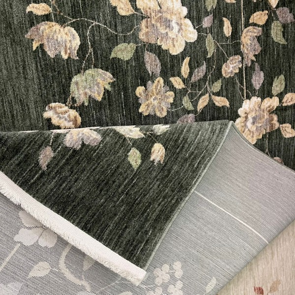 سجاد بوهيمي تركي مود J555AE اخضر مقاس 250*350