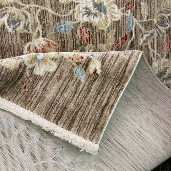 سجاد بوهيمي تركي مود J555AE بني فاتح مقاس 80*150
