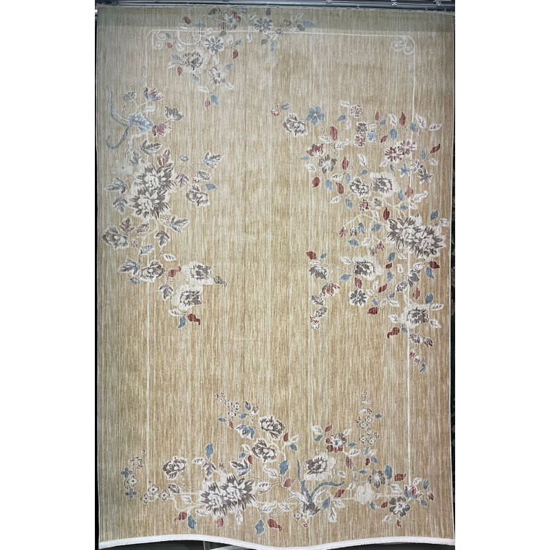 سجاد بوهيمي تركي مود J555AE رملي مقاس 100*200