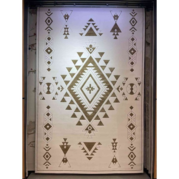 سجاد مودرن العليا تركي R0409A ذهبي مقاس 300*400