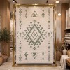 سجاد مودرن العليا تركي R0409A اخضر مقاس 100*200