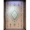 سجاد مودرن العليا تركي R0409A اخضر مقاس 100*200