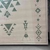 سجاد مودرن العليا تركي R0409A اخضر مقاس 100*200