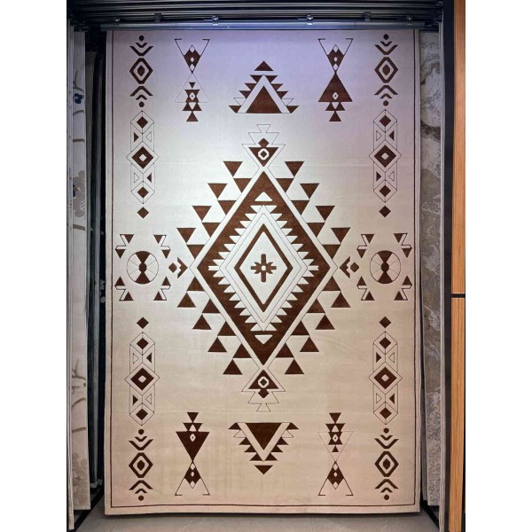 سجاد مودرن العليا تركي R0409A تيرا مقاس 100*300