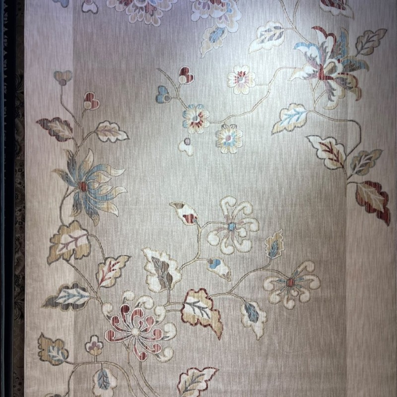 سجاد مود بوهيمي تركي J593AC بيج كريم مقاس 100*300