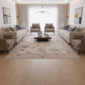 سجاد مود بوهيمي تركي J593AC كريم بيج مقاس 200*300