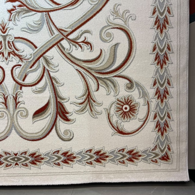Turkish OPAL Carpet 9661D WHITE TERRA Size 200*300 Turkish OPAL Carpet 9661D WHITE TERRA Size 200*300