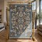 Turkish rug SEOUL French pattern FG7341 BLUE ÇOKEN size 80*150