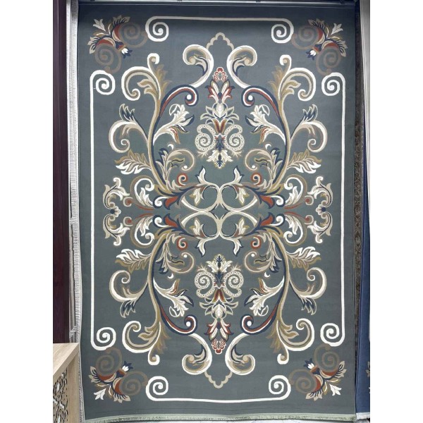 Turkish rug SEOUL French pattern FG7341 BLUE ÇOKEN size 80*150