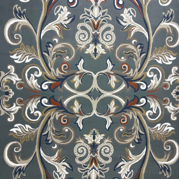 Turkish rug SEOUL French pattern FG7341 BLUE ÇOKEN size 80*150
