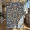 سجاد تركي سيول نقش فرنسي FG7341 سماوي فاتح مقاس 150*220