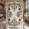 Turkish rug SEOUL French pattern FG7247 Light cream coken size 80*150