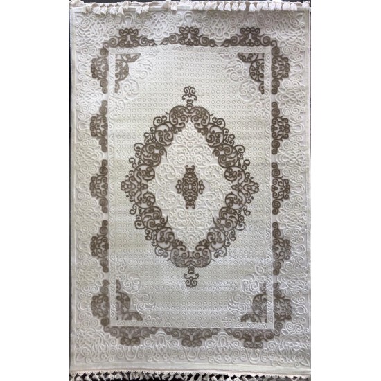 Turkish Carpet Florya 8655 Cream and Fizon