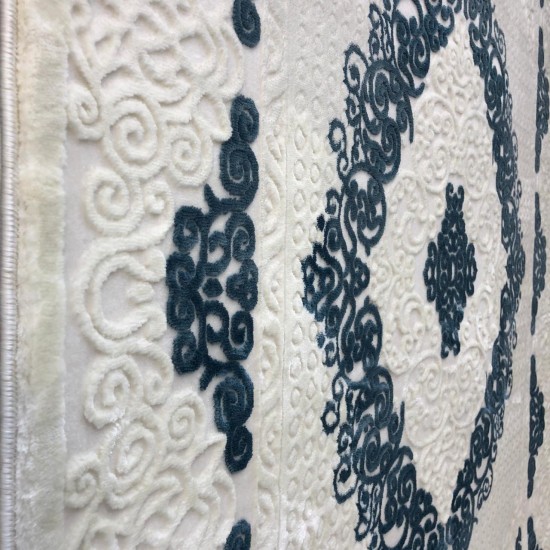 Florya Turkish carpets 8655 cream and cyan