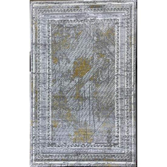 Bulgarian 776 Gray and Gold Reception Carpet