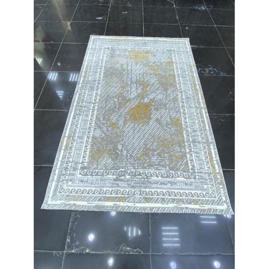 Bulgarian 776 Gray and Gold Reception Carpet