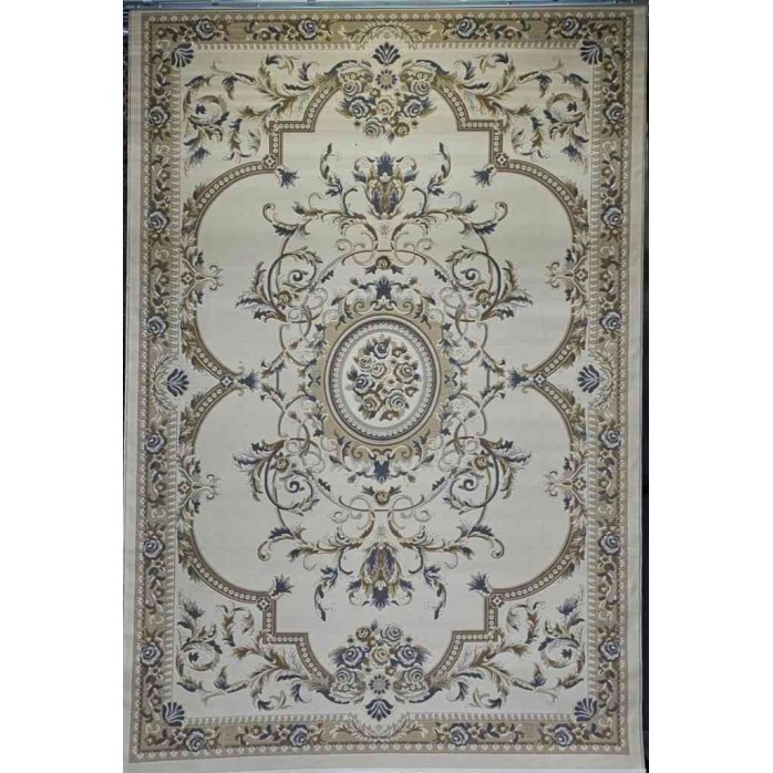 Turkish Florentine 562 rug French pattern Gray cream color size 300*400