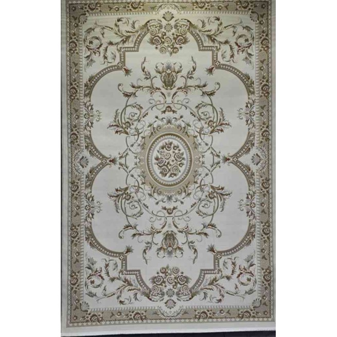Turkish Florentine 562 rug French pattern Light beige color size 400*500