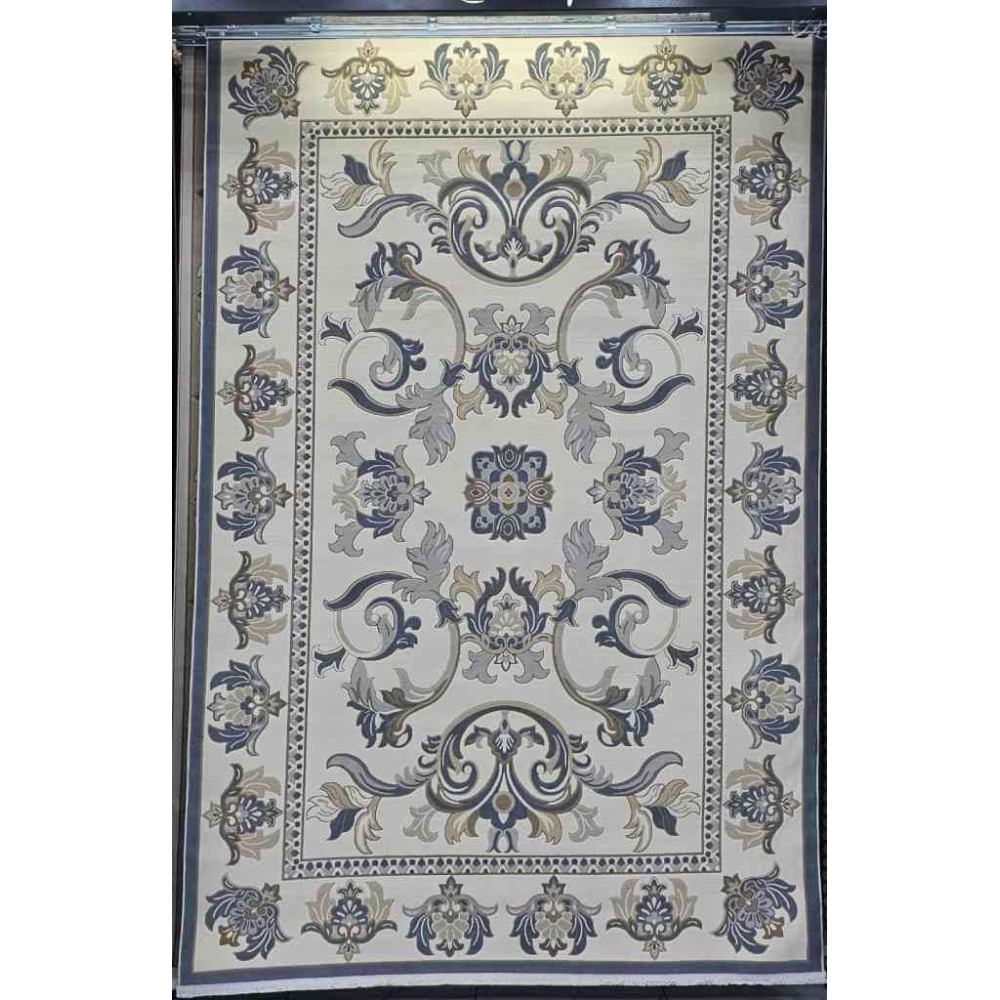 سجاد تركي فلــورانـسـيا 634 نقش فرنسي لون رصاصي مقاس 400*600
