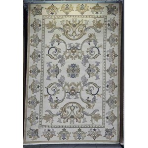Turkish Florentine 634 rug French pattern Gray beige color size 400*500