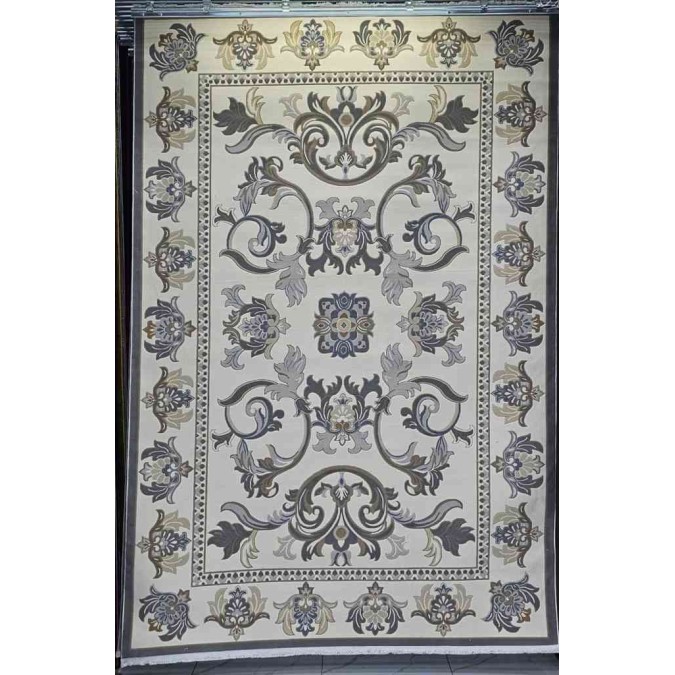 Turkish Florentine 562 rug French pattern Light beige color size 400*600