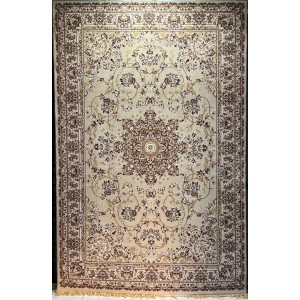Turkish Marseille 2799A Classic Pressed Luxury Sky cream Rug Size 300*500