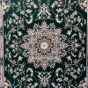 سجاد تركي مرسيليا 2799A كلاسيك مظغوط فاخر اخضر زيتي مقاس 300*500