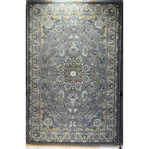 Turkish Marseille 2799A Classic Pressed Luxury Sky Light grey Rug Size 100*200