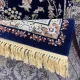 سجاد تركي مرسيليا 2799A كلاسيك مظغوط فاخر كحلي مقاس 300*500
