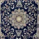 سجاد تركي مرسيليا 2799A كلاسيك مظغوط فاخر كحلي مقاس 300*500