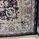 سجاد تركي مرسيليا 2799A كلاسيك مظغوط فاخر كحلي مقاس 300*500